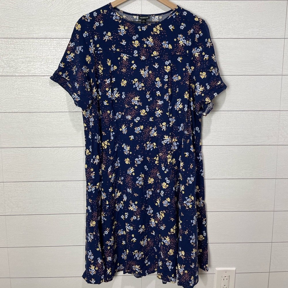 NWT Blue Torrid Dress Size 00 (M)